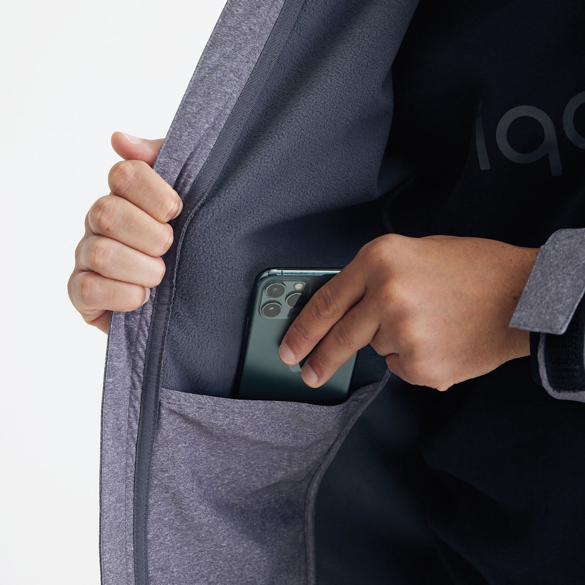 Iqoniq Makalu softshell jacket, Vulcano Heather Grey, large image number 5