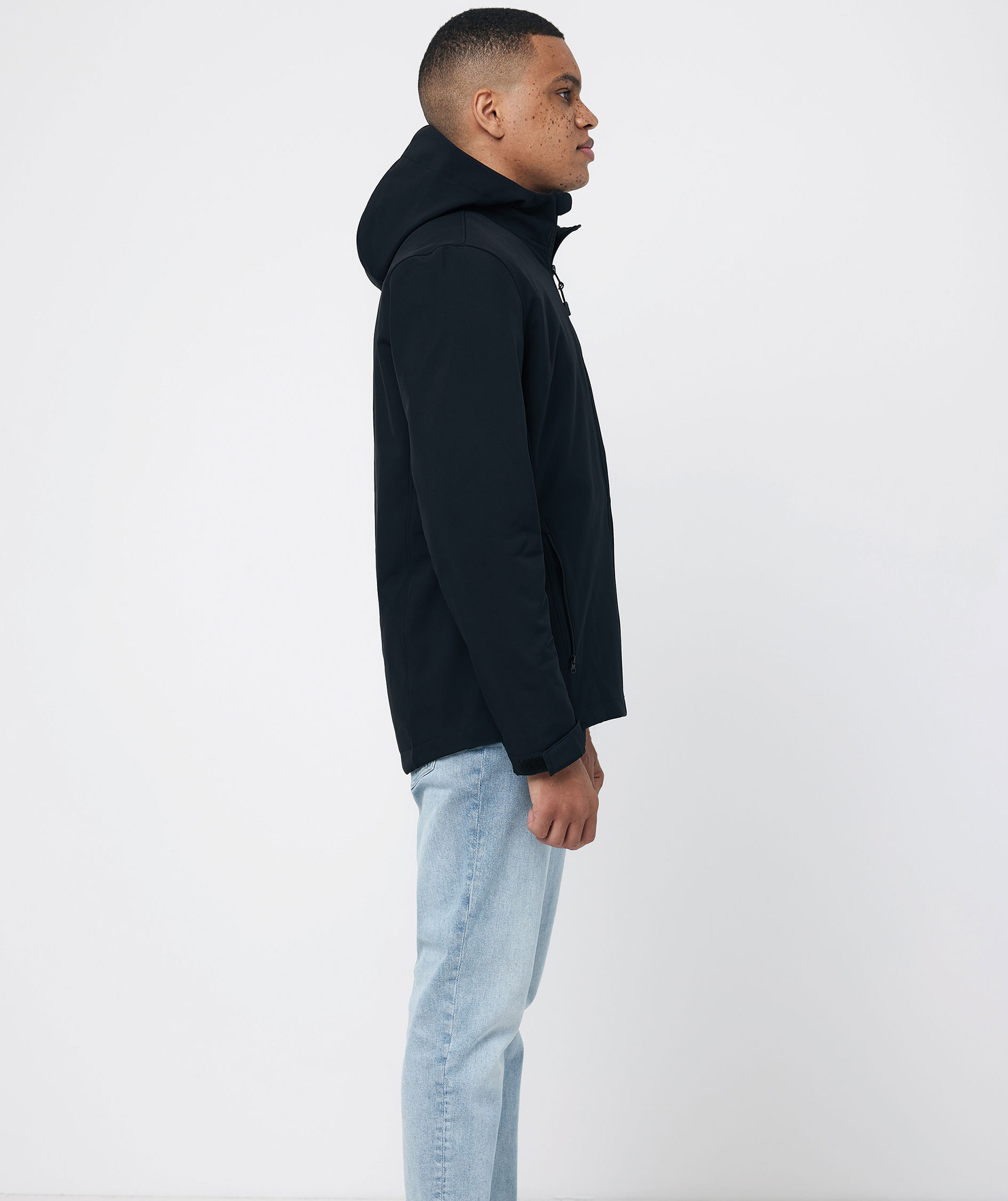 Iqoniq Makalu softshell jacket, Black, large image number 6