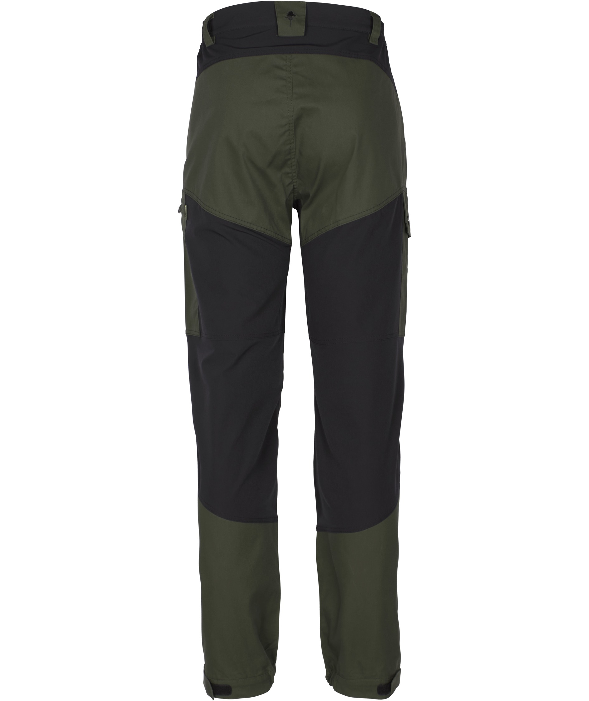 Pinewood Finnveden Trail Hybrid bukser, Black/Mossgreen, large image number 2