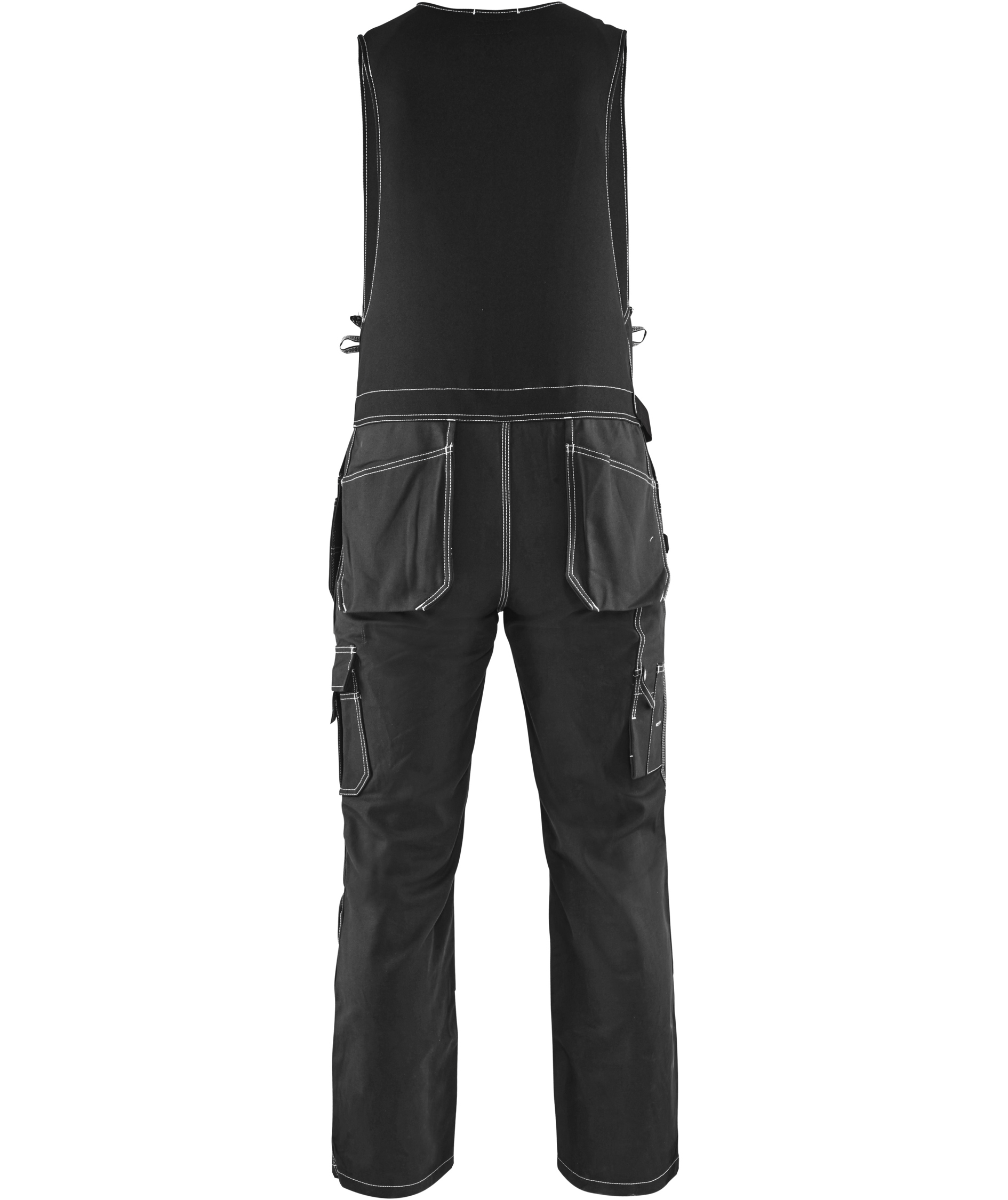 Bl&aring;kl&auml;der hantverksv&auml;stbyxa, Svart