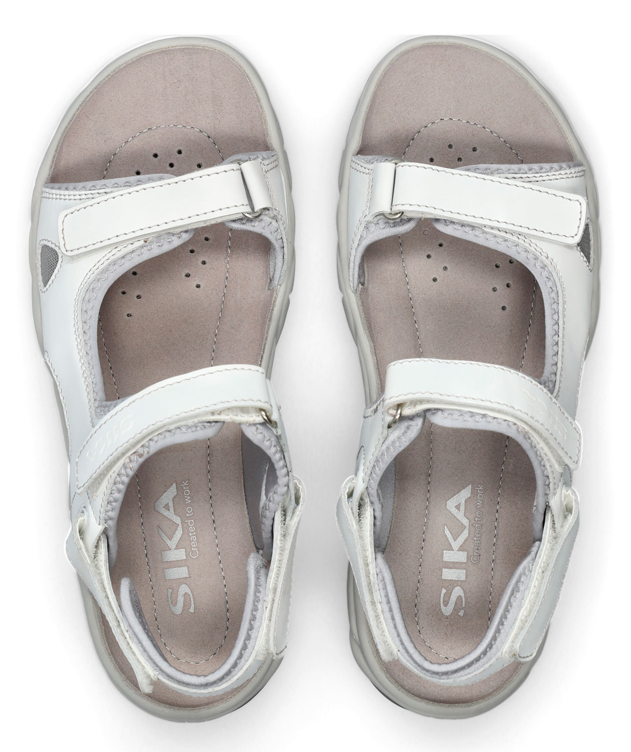 Sika Motion Arbeitssandaler OB, Wei&szlig;, large image number 3