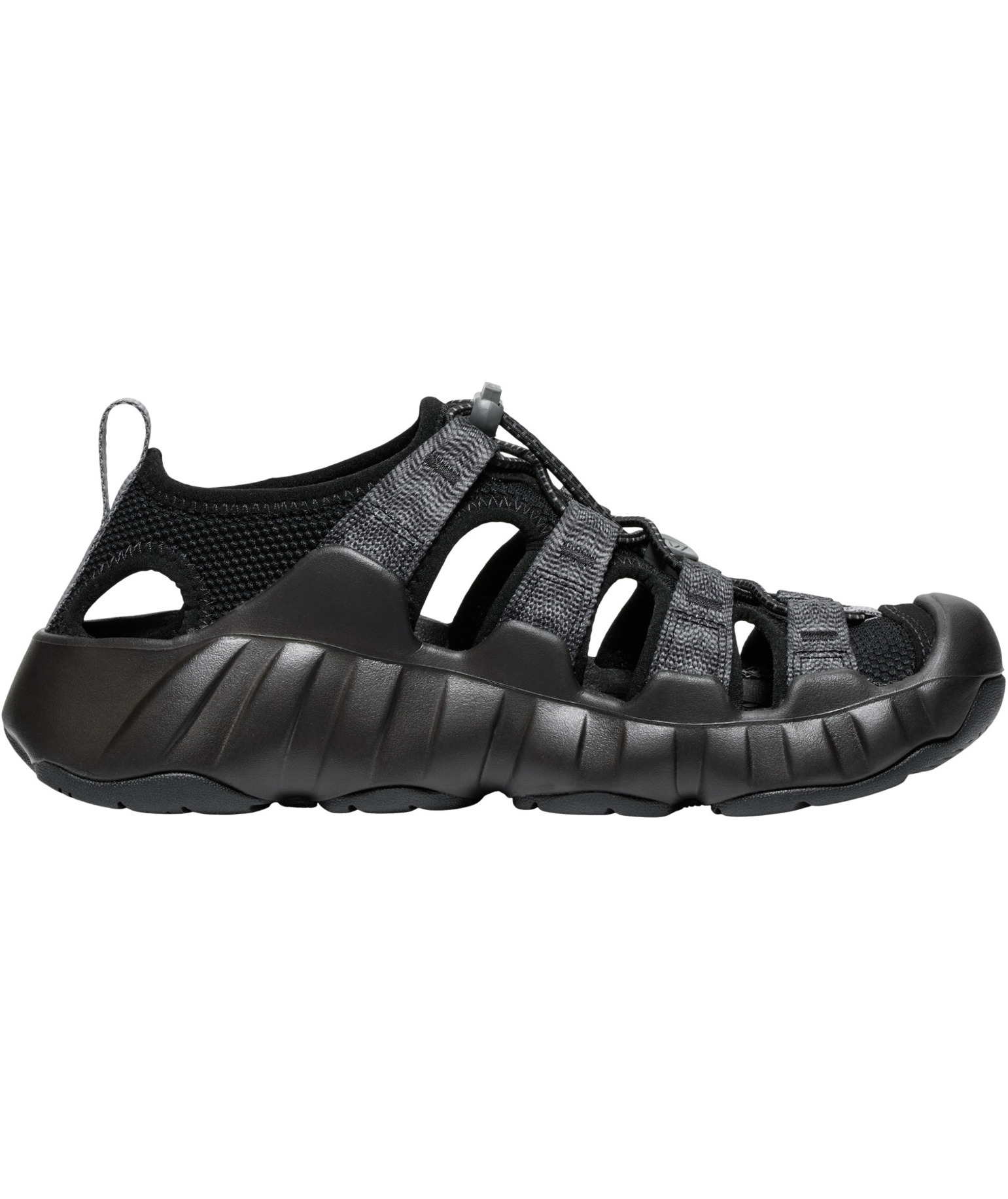 Keen Hyperport H2 dame sandaler, Black/Steel Grey, Black/Steel Grey, swatch