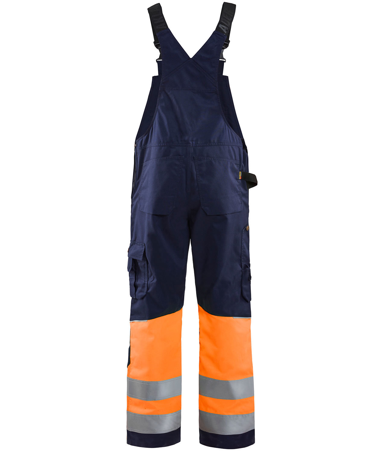 Bl&aring;kl&auml;der arbejdsoveralls, Marine/Hi-Vis Orange, large image number 1