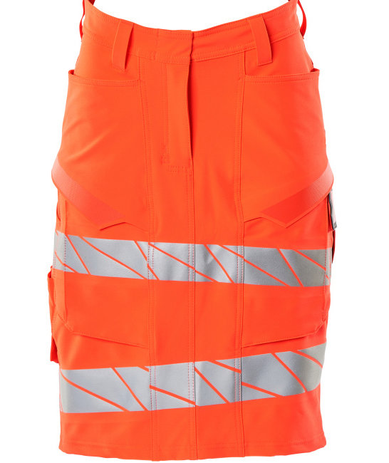 Mascot Accelerate Safe Diamond Fit kjol, Varsel R&ouml;d