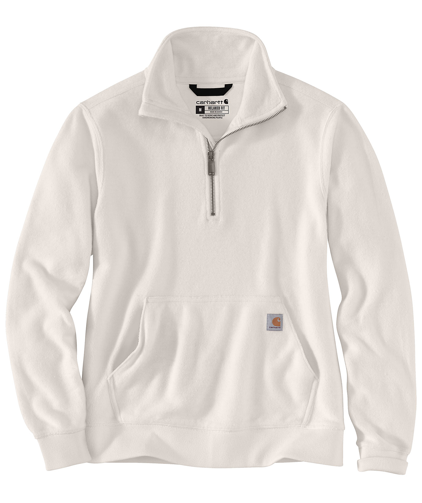 Carhartt dame sweatshirt med lynl&aring;s, Malt