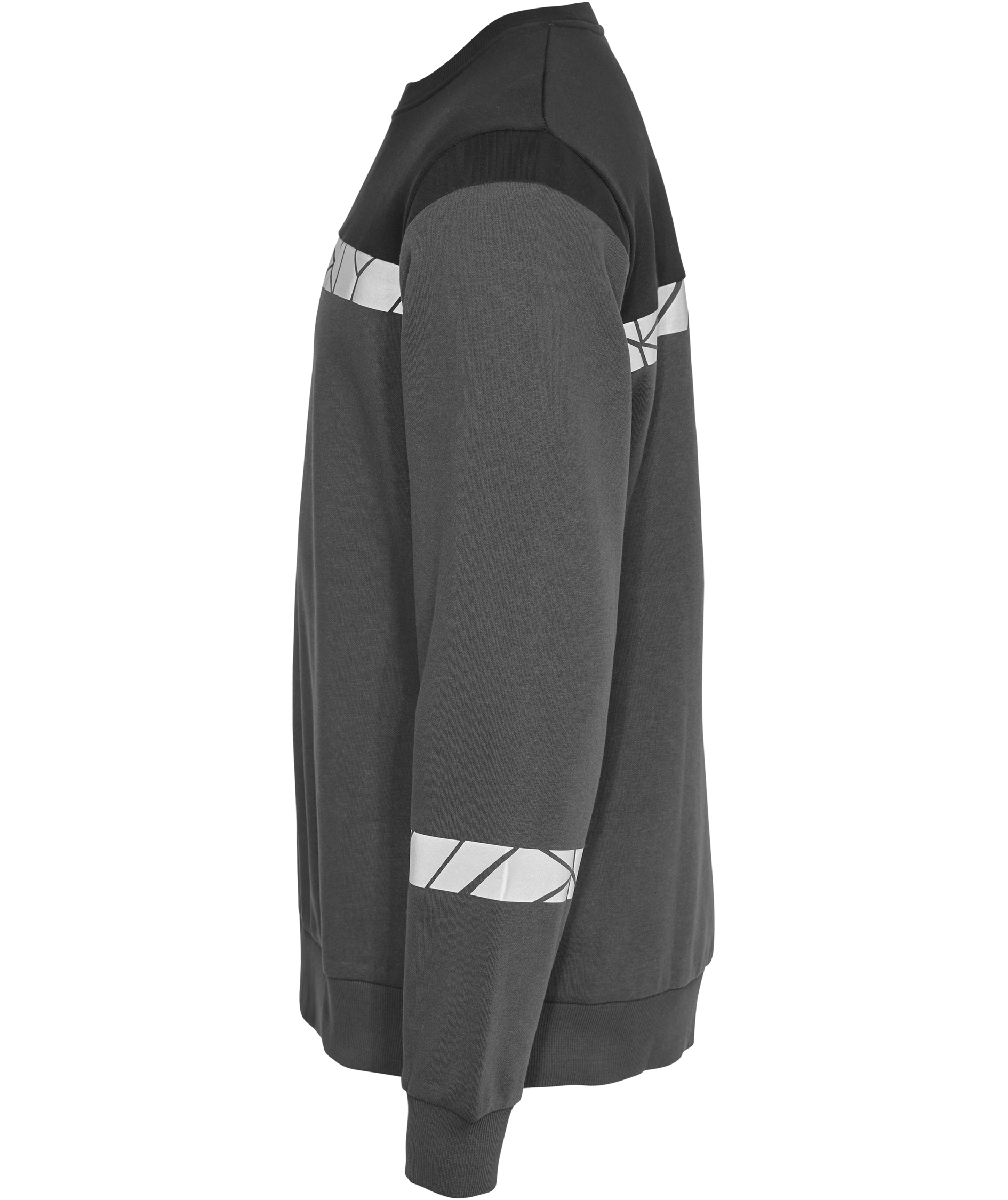 ProJob sweatshirt 7101, Gr&aring;/Sort, large image number 3