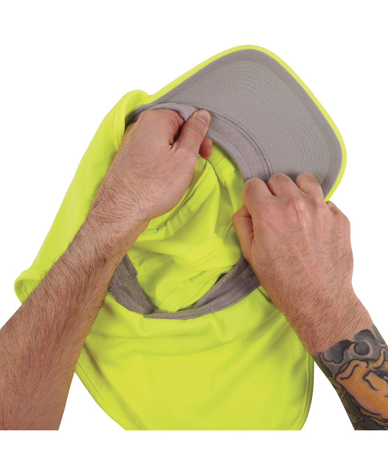 Ergodyne Chill-Its 6650 cooling cap, Lime, Lime, large image number 2