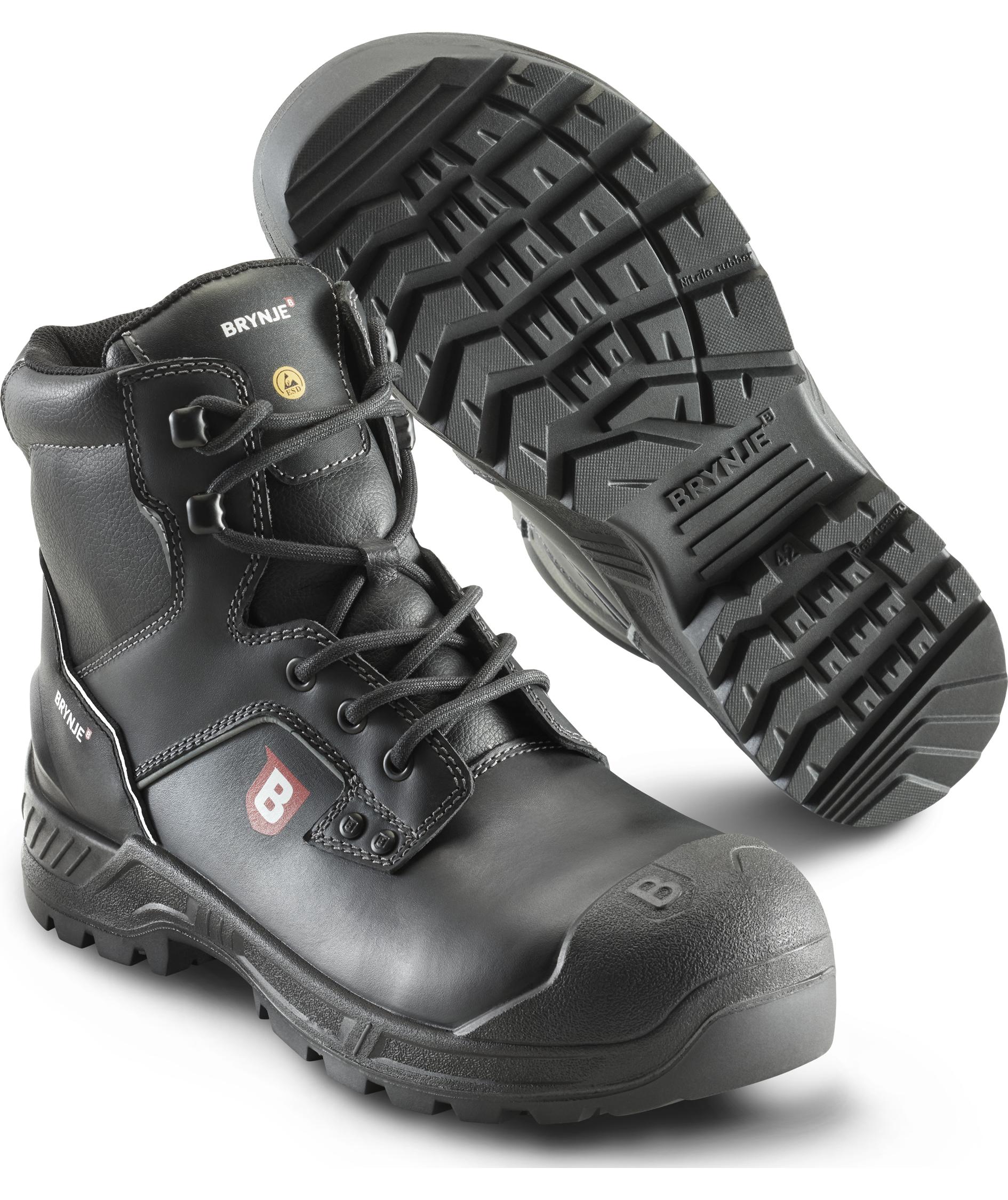 2nd quality product Brynje B-dry Outdoor Low Boot safety boots S3, Black