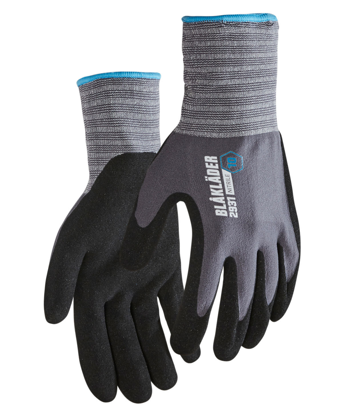 Bl&aring;kl&auml;der 2931 arbejdshandsker, Gr&aring;