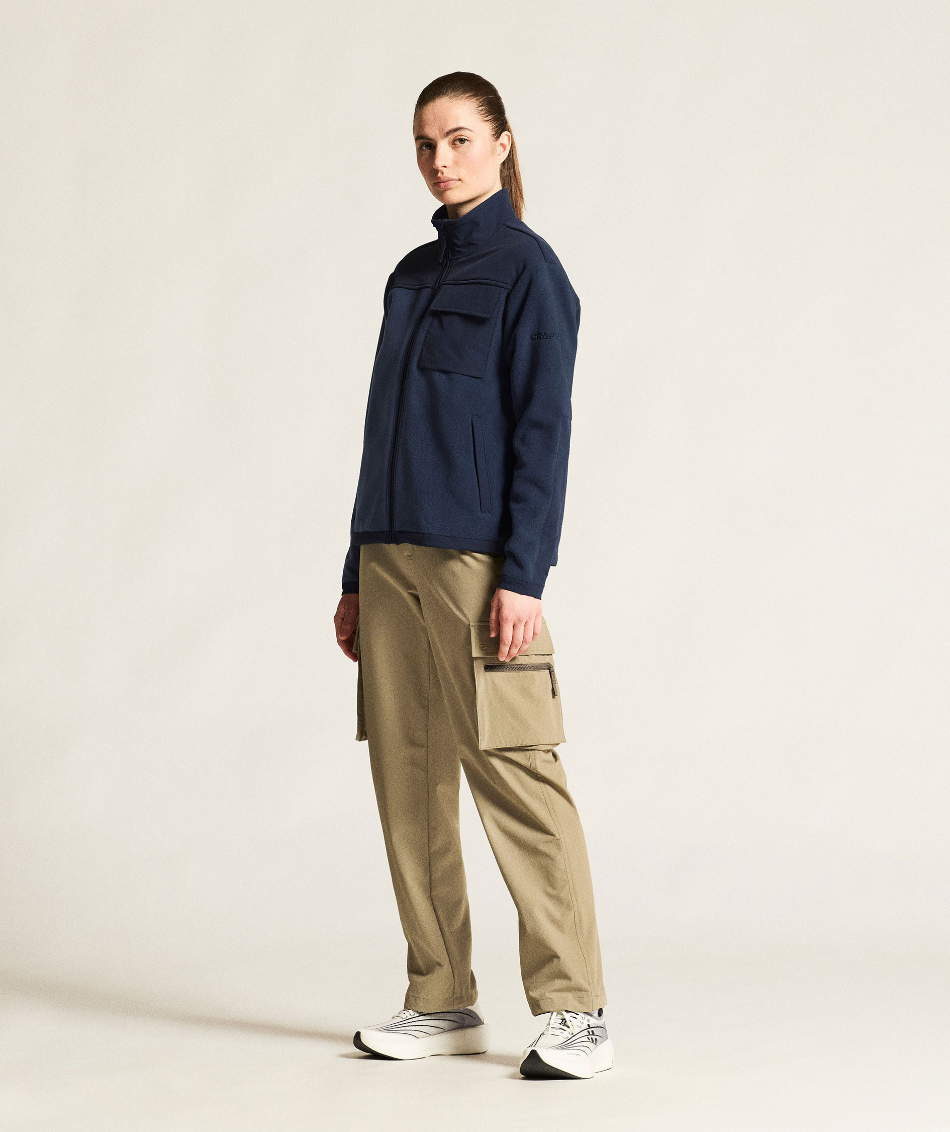 Craft Urban Damen Fleecejacke, Blaze, large image number 8