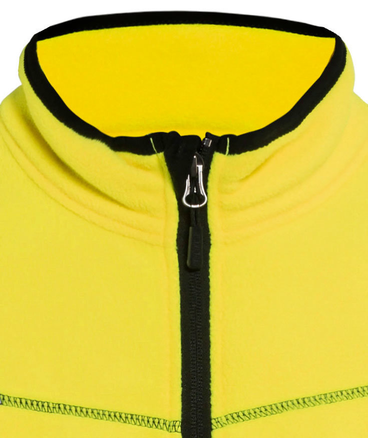 Bl&aring;kl&auml;der Microfleece-Jacke, Hi-Vis Gelb, large image number 3