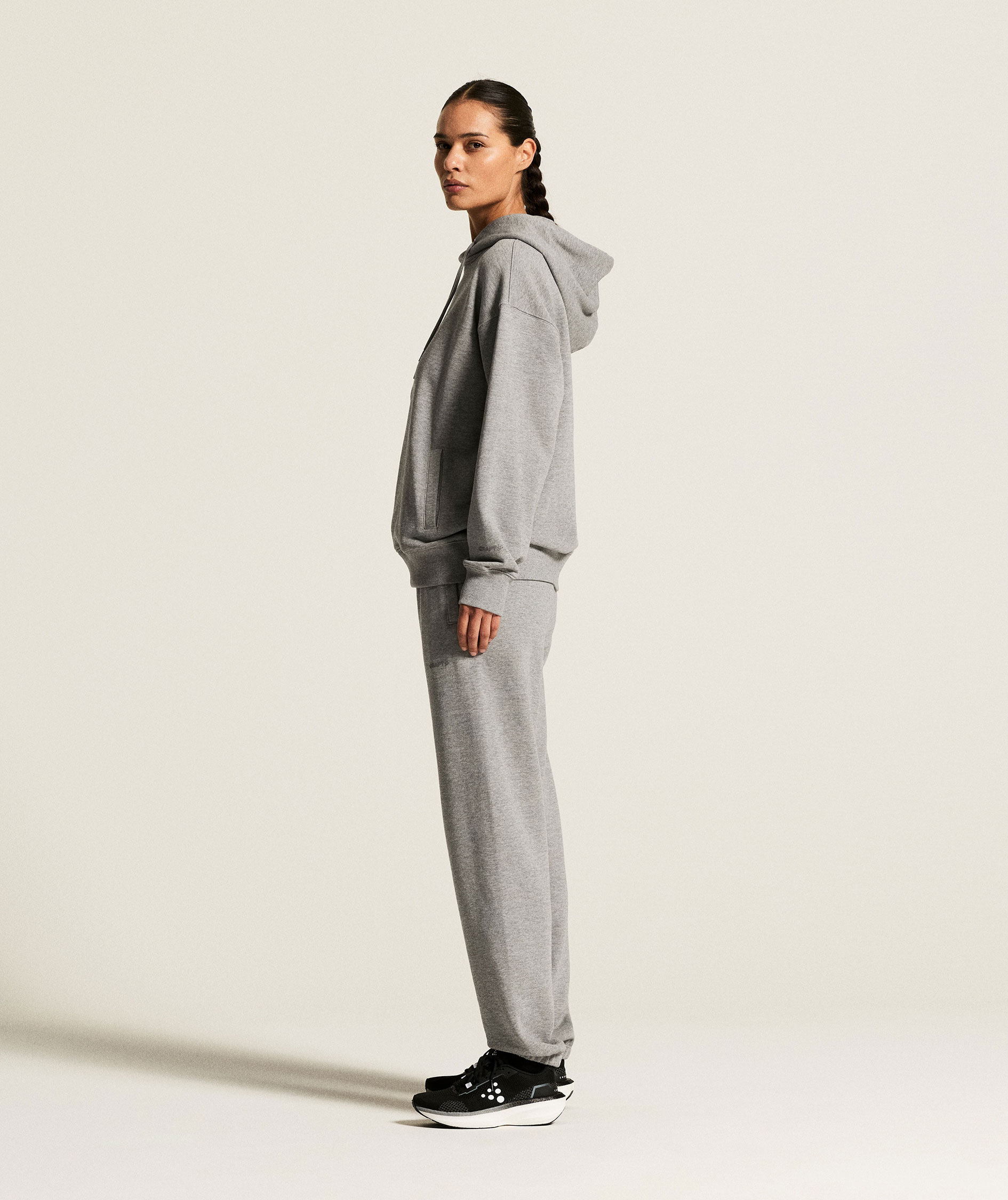 Craft Frequent women's hoodie, Grey melange, large image number 7