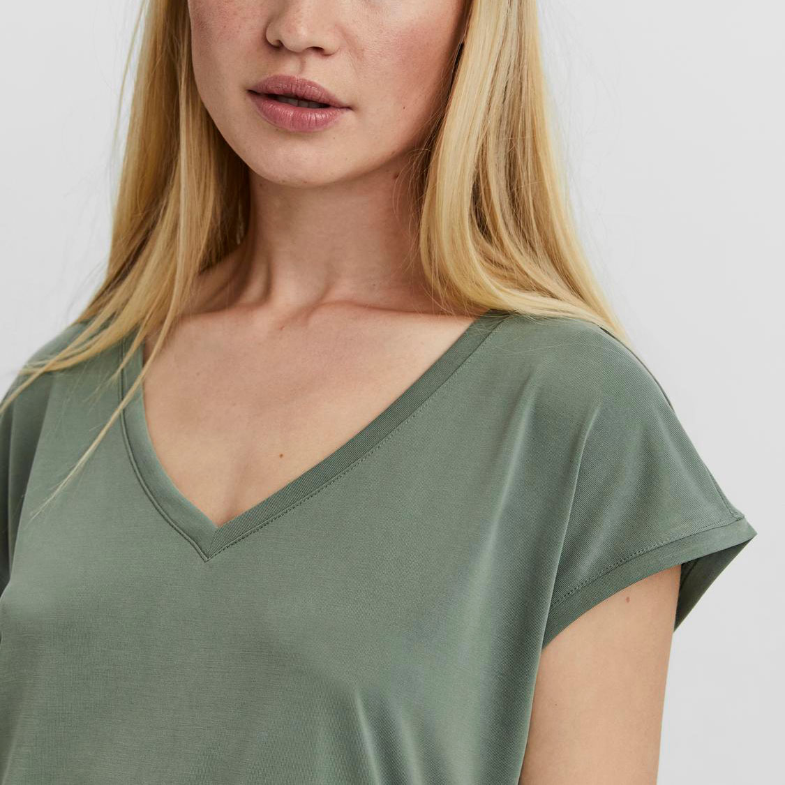 Vero Moda VMFILLI women's T-shirt, Laurel Wreath, large image number 3