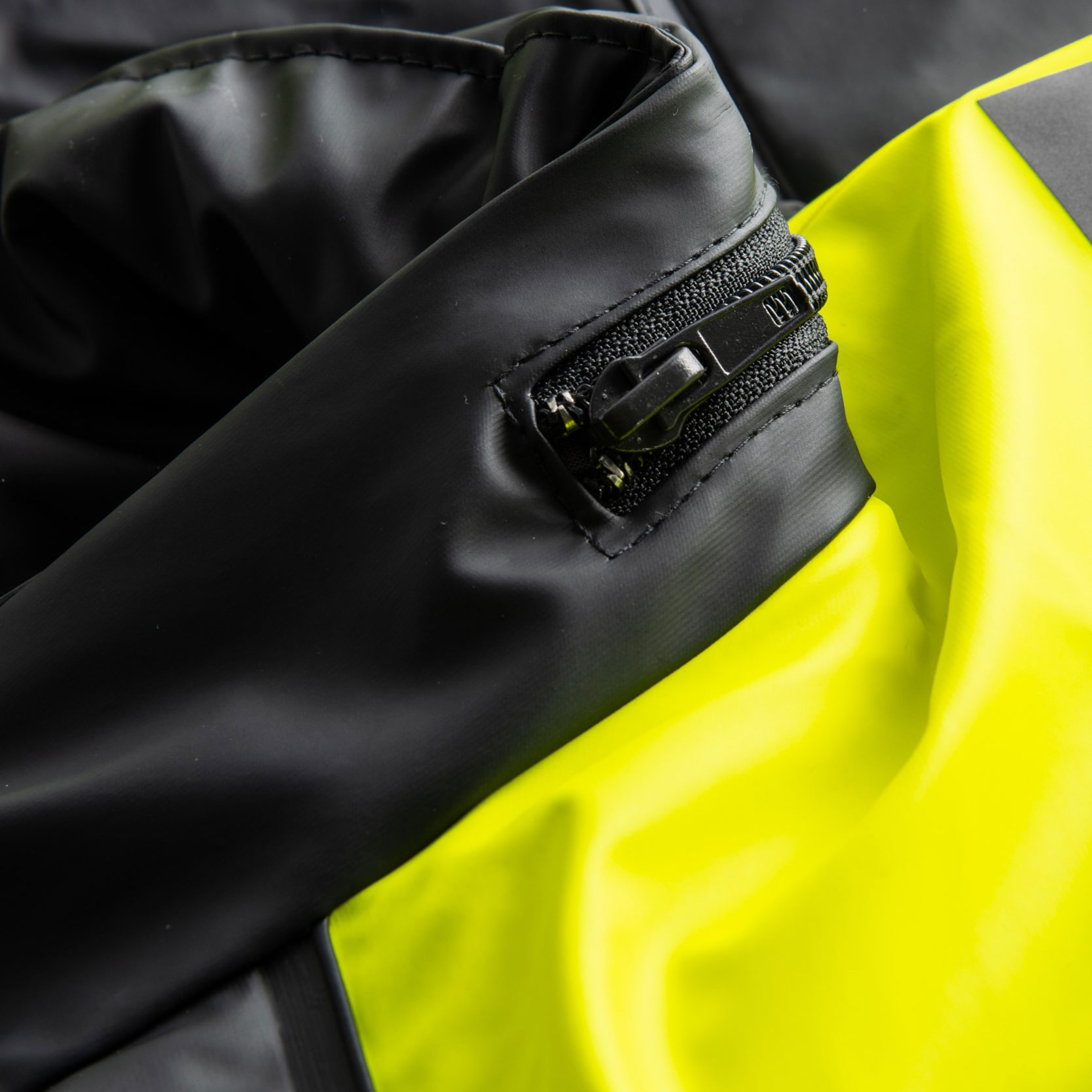 Lyngsoe termooverall, Varsel yellow/marinbl&aring;