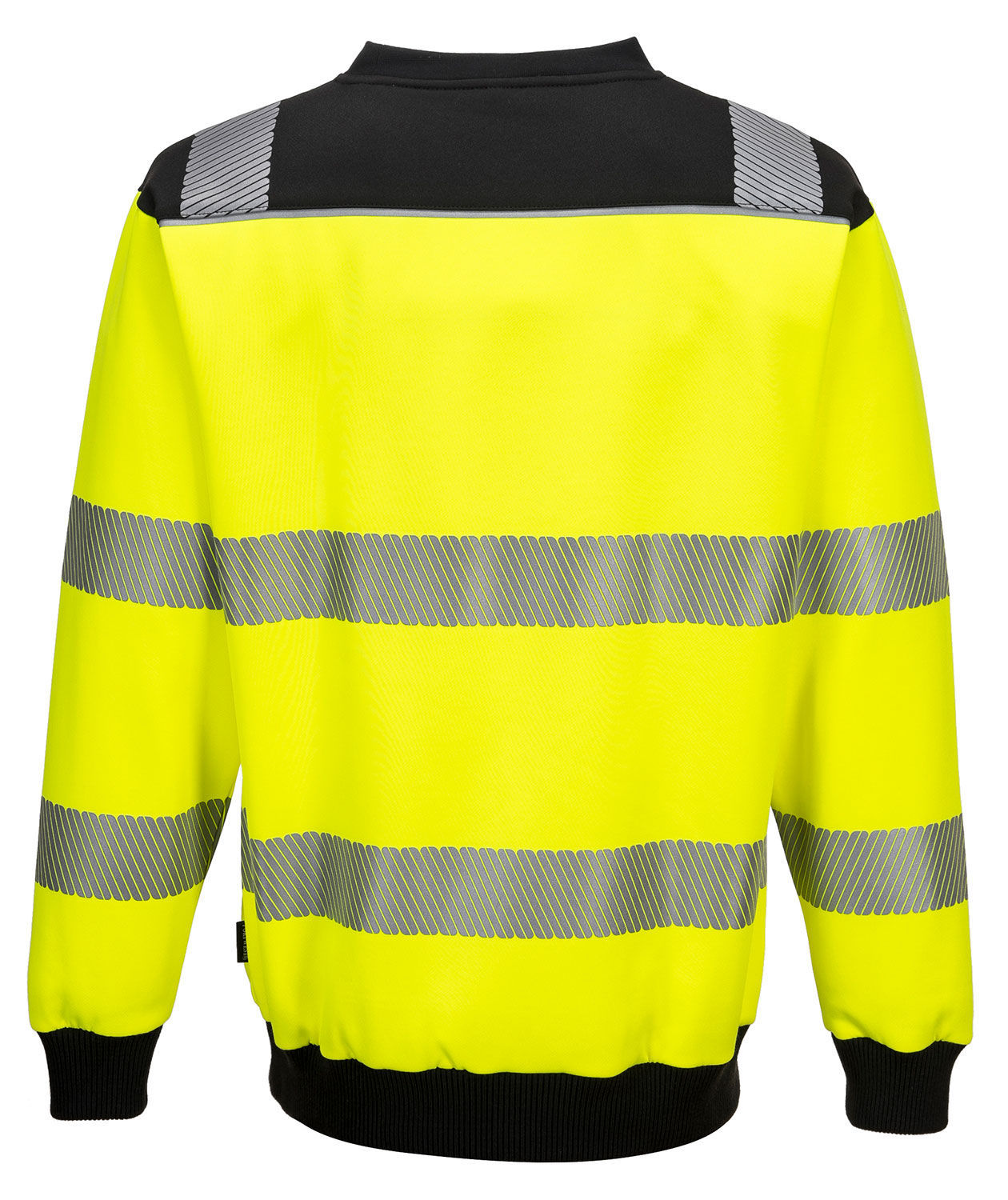 Portwest PW3 sweatshirt, Varsel Gul/Svart