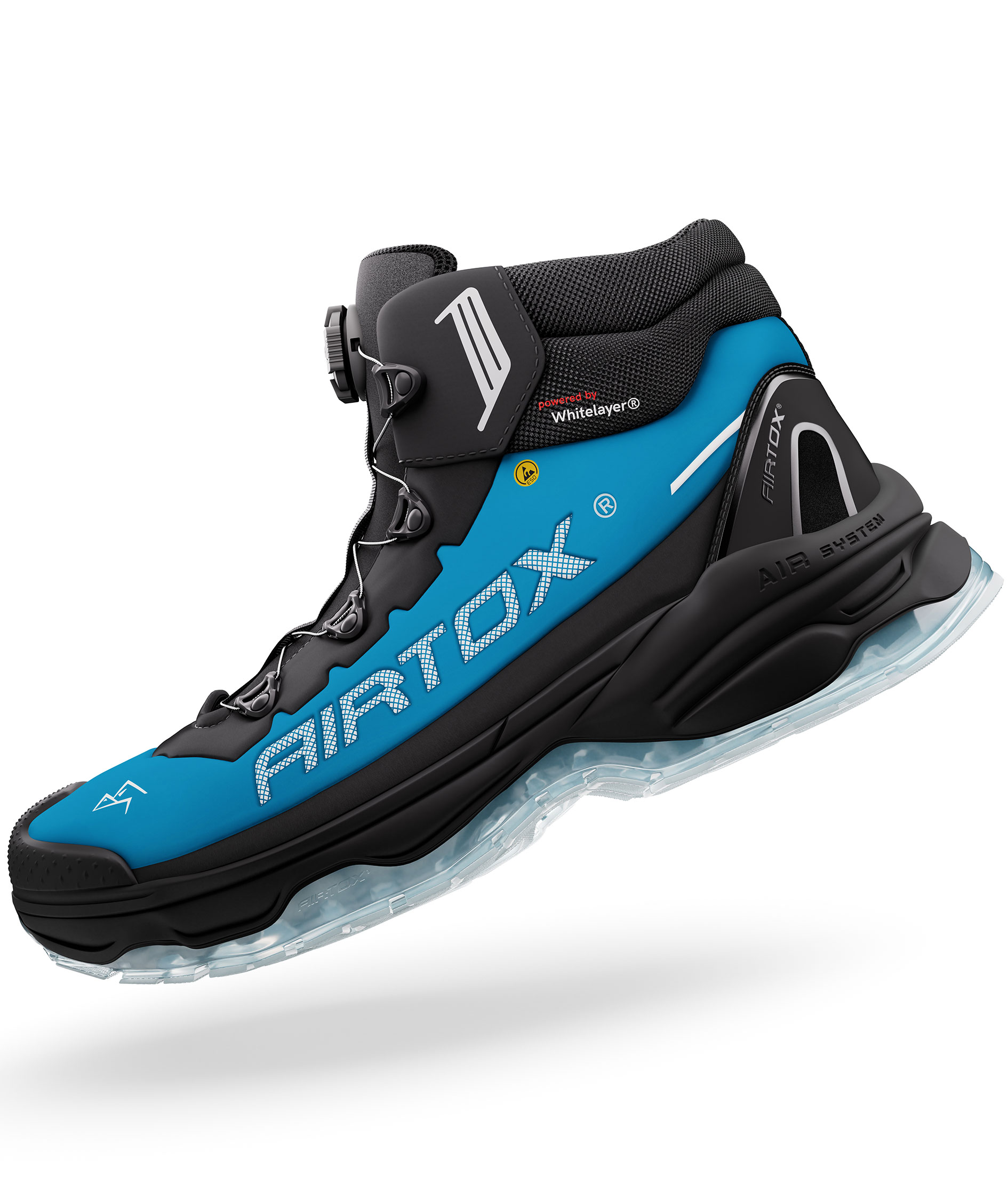 Airtox TX66 sikkerhedsst&oslash;vletter S3, Bl&aring;/Sort, large image number 12