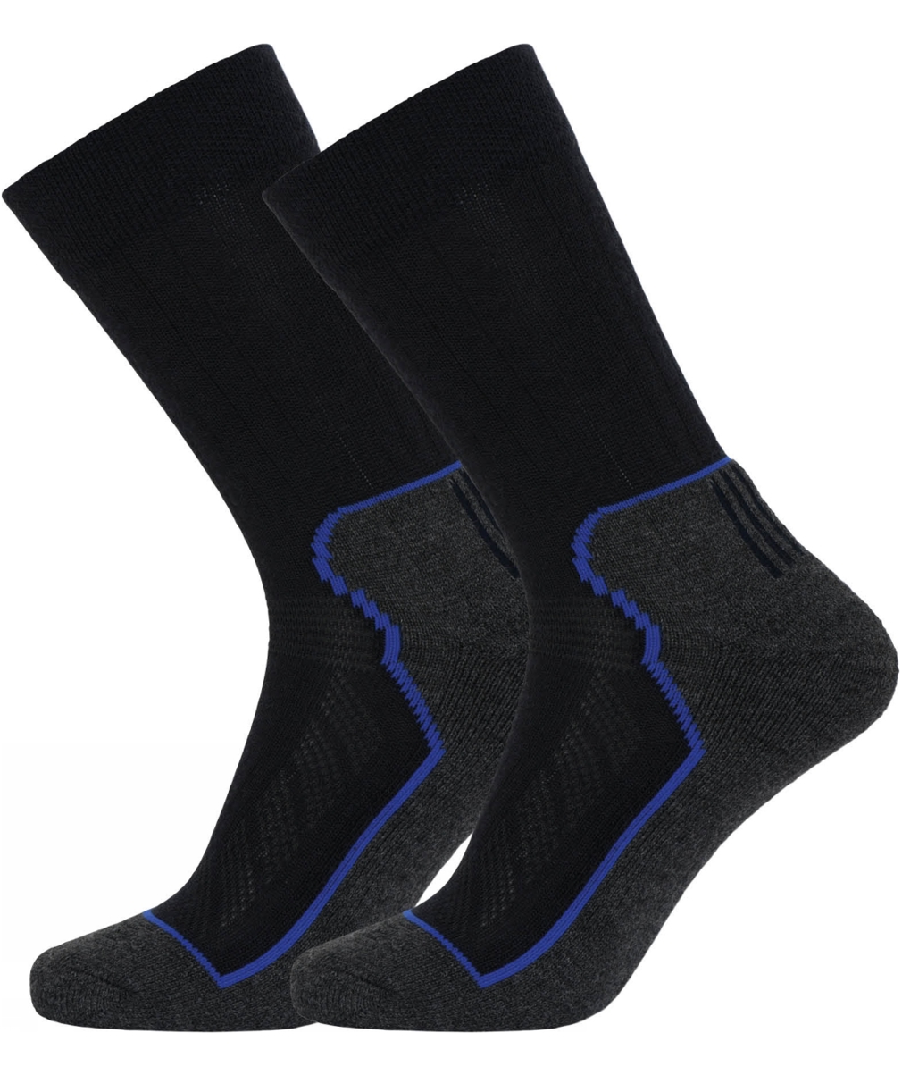 Dovre 2-pak terry sole wool socks