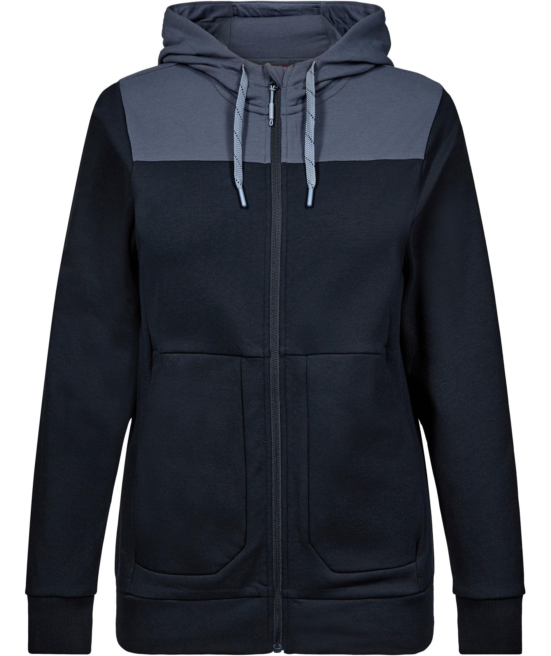 Engel Entire dame hettegenser med glidel&aring;s, Deep Blue/Dark Sea, Deep Blue/Dark Sea, swatch