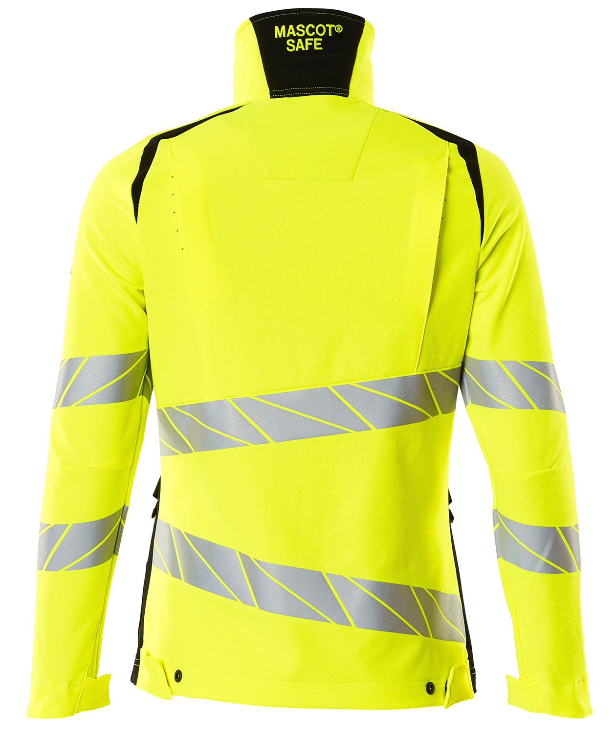 Mascot Accelerate Safe damejakke full stretch, Hi-vis Gul/Sort, large image number 1