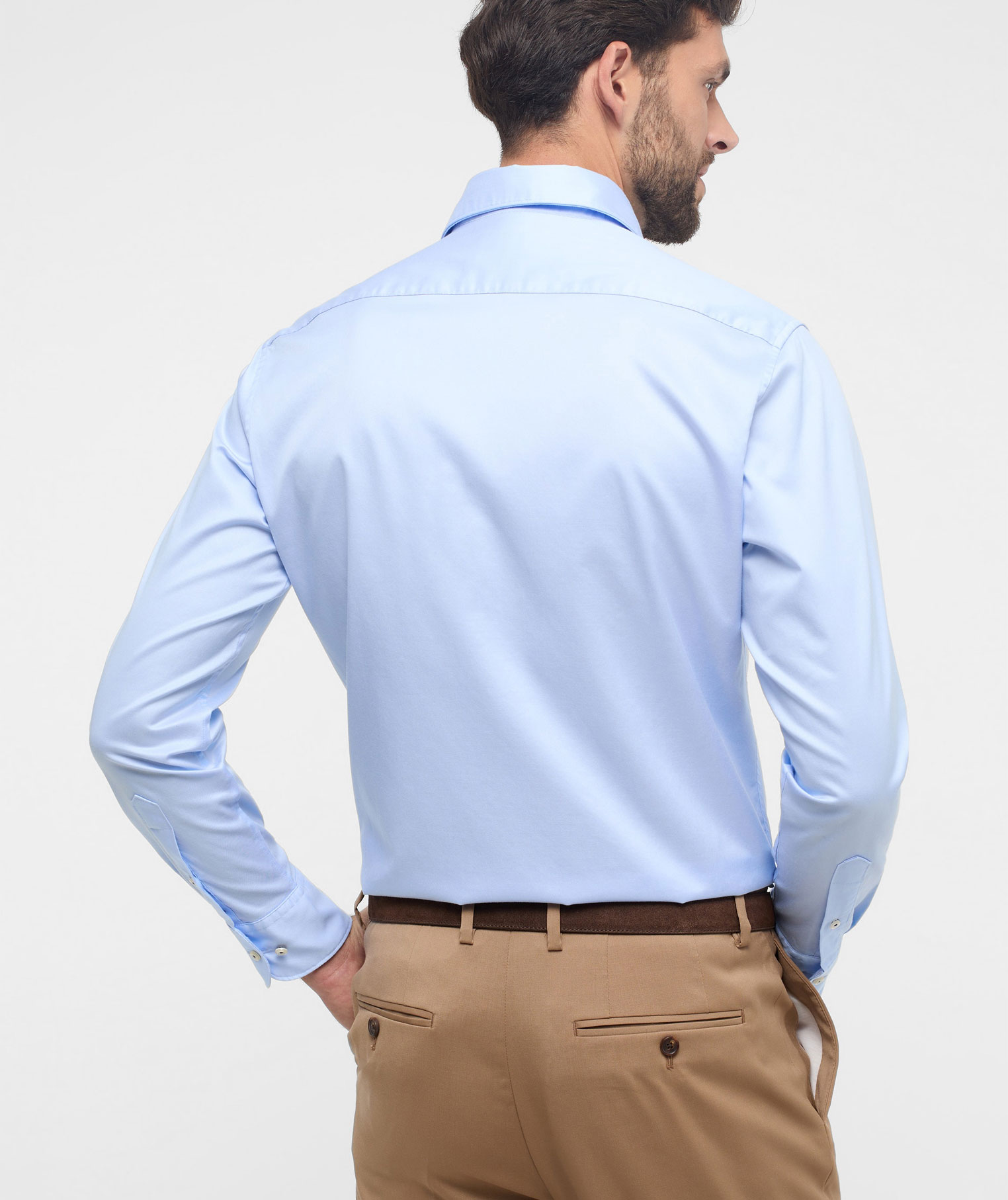 Eterna Soft Tailoring Modern fit shirt, Light blue, large image number 2