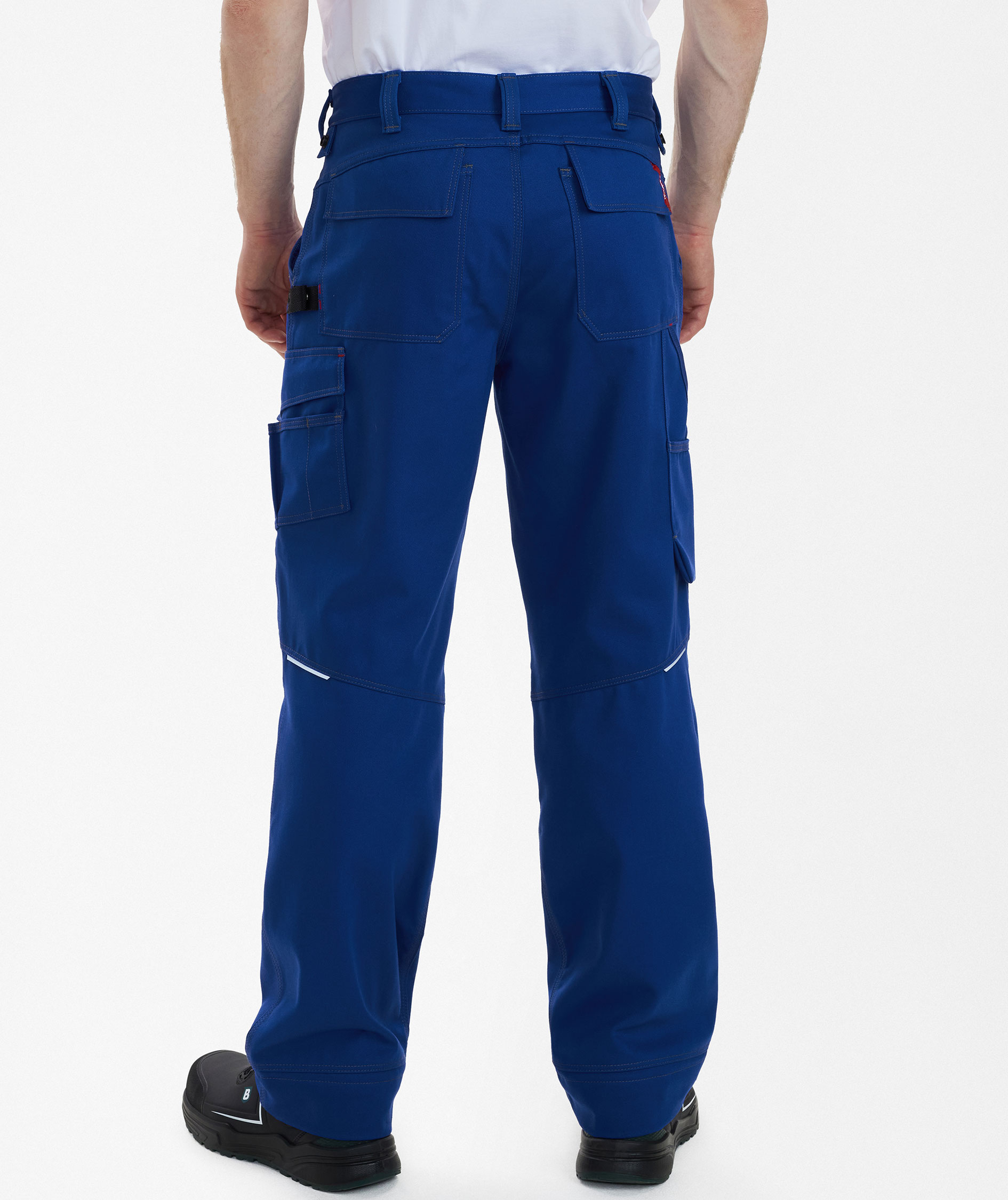 Engel Combat arbeidsbukse, Azurbl&aring;, large image number 3