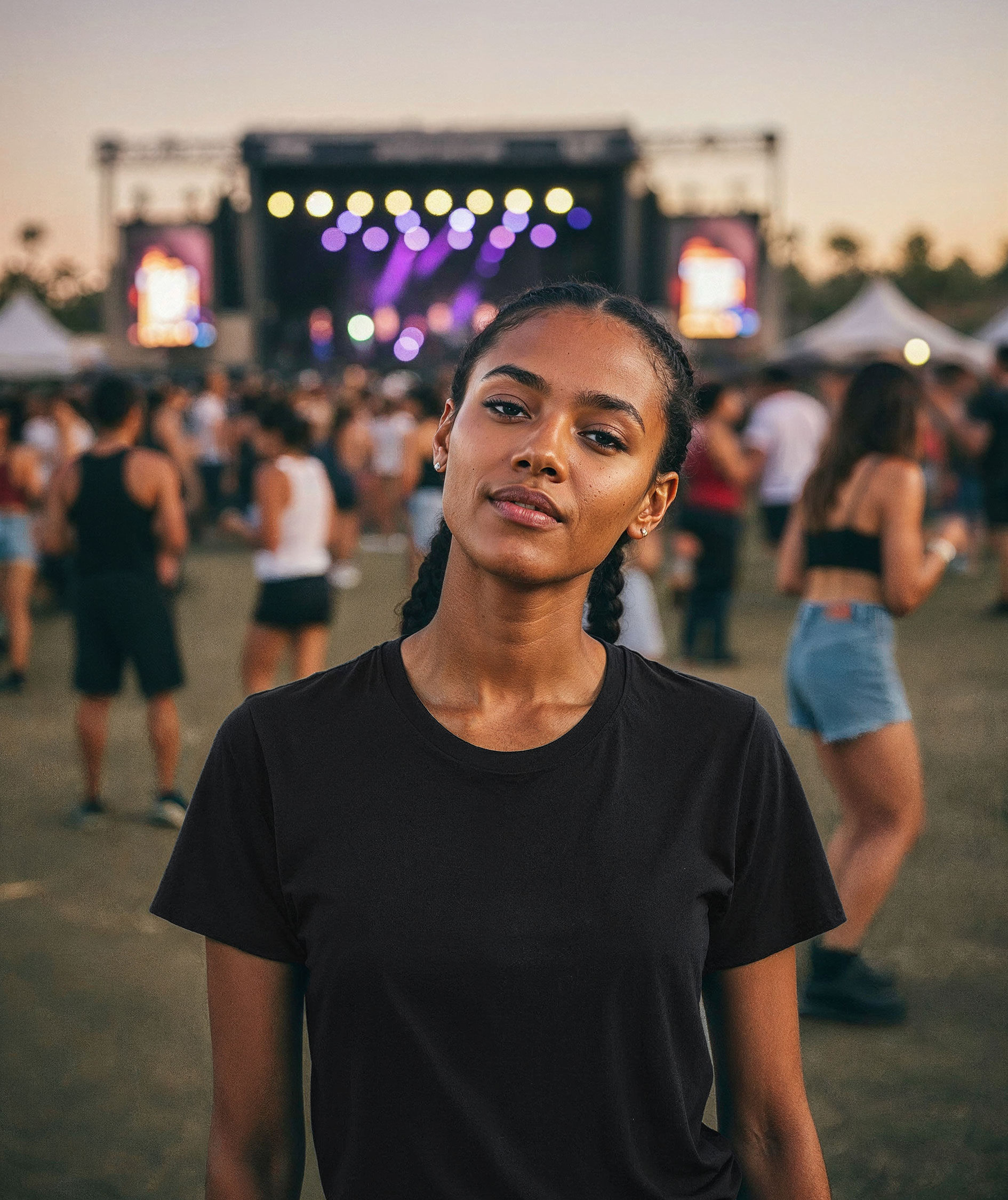 UM Regular fit T-shirt, Black, large image number 5