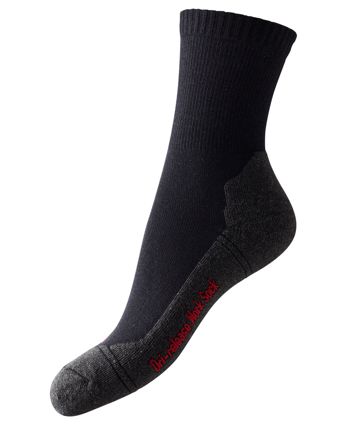 Xplor Hedge Dri-release Light arbetsstrumpor, Svart/Gr&aring;