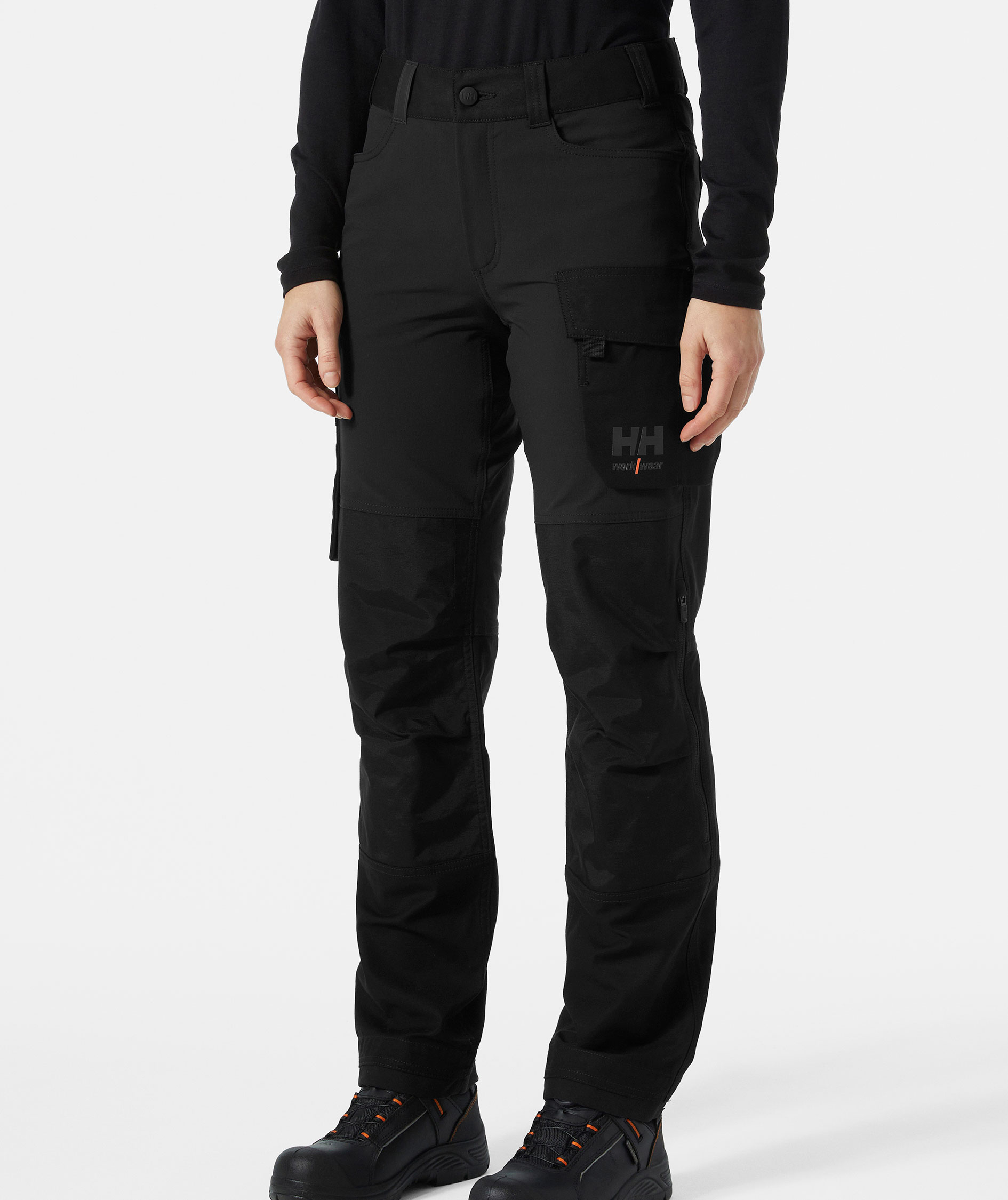 Helly Hansen Luna 4X dame arbejdsbukser full stretch, Black