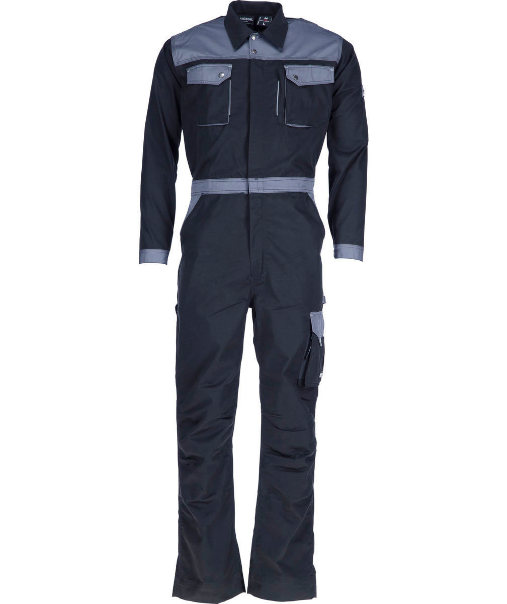 Kramp Original Overall, Schwarz/Grau, Schwarz/Grau, swatch