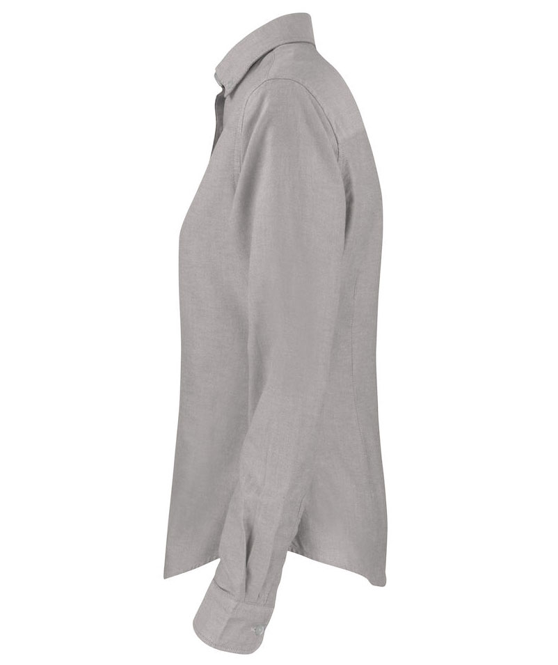 Cutter & Buck Belfair Oxford Modern fit skjorta dam, Gr&aring;, large image number 3