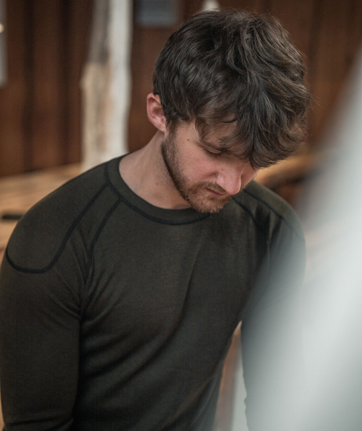 Seeland Apex One Hundred Baselayer Sweater mit Merinowolle, Pine green