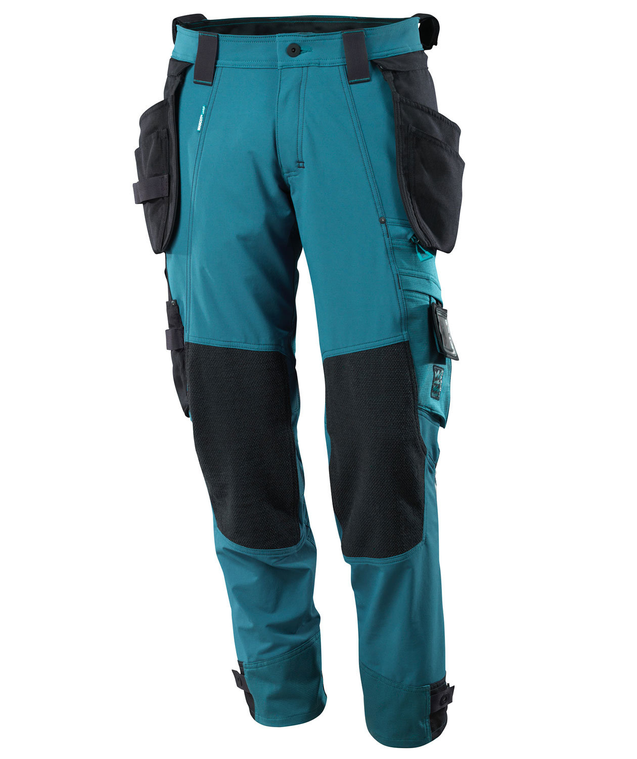 Mascot Advanced h&aring;ndv&aelig;rkerbukser Full stretch, M&oslash;rk Petroleum, M&oslash;rk Petroleum, swatch