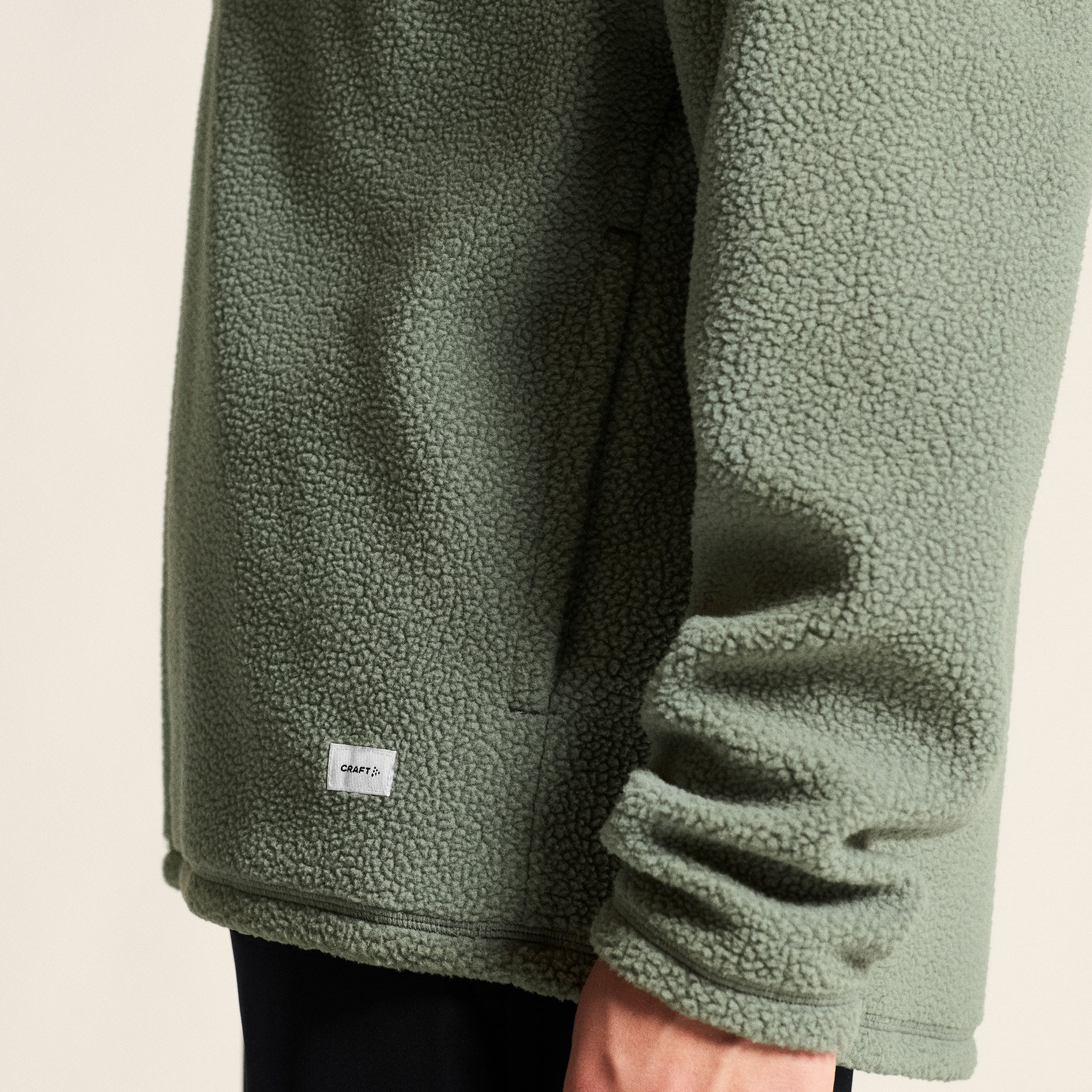 Craft Join half zip p&auml;lsfibertr&ouml;ja, Leaf, large image number 7