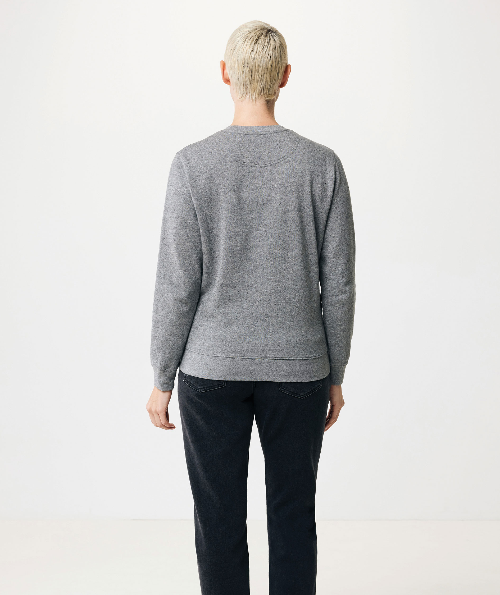 Iqoniq Etosha sweatshirt, Light Heather Anthracite, large image number 9