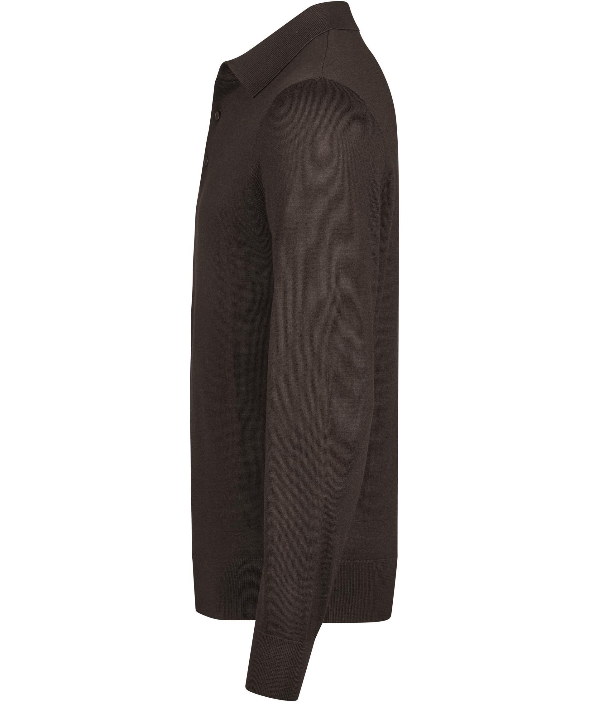 Tee Jays Poloshirt mit Merinowolle, Mocha, large image number 4