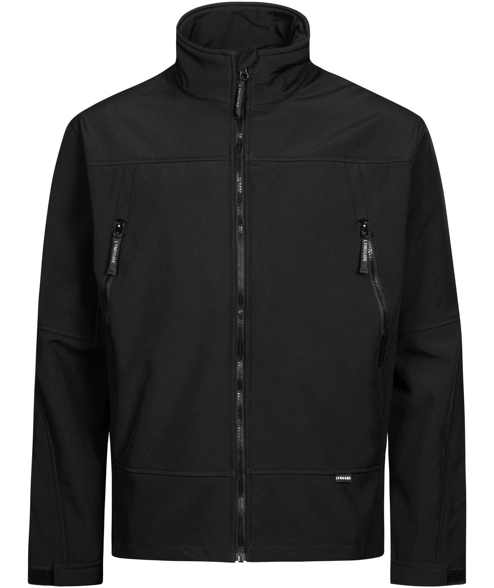 Lyngs&oslash;e Softshelljacke, Schwarz