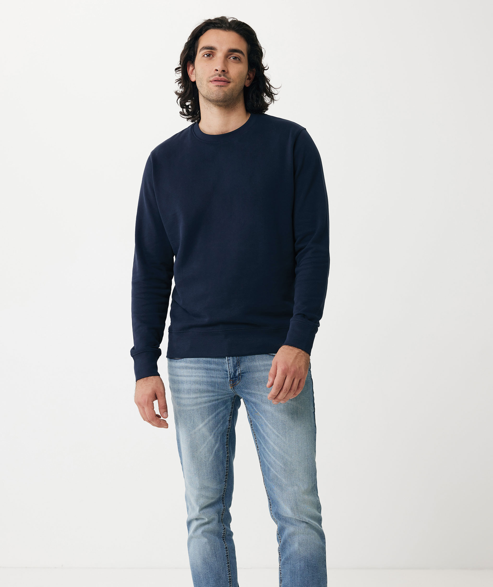 Iqoniq Etosha sweatshirt, Marinebl&aring;