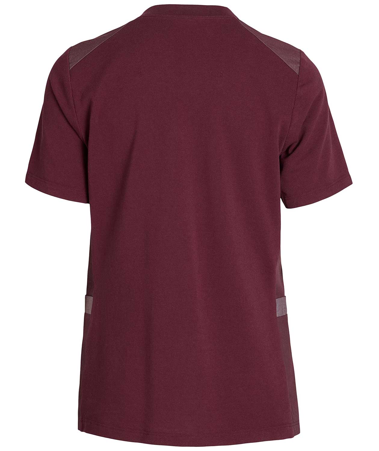 Kentaur women's pique T-shirt, Bordeaux, large image number 2