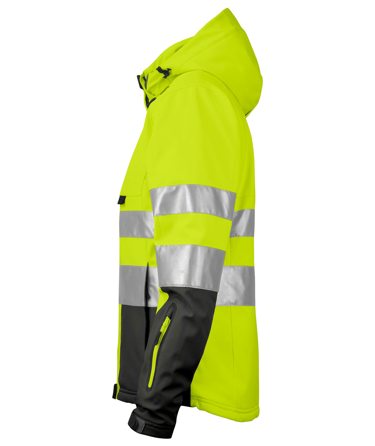 ProJob vinterjacka dam 6424, Gul/Svart