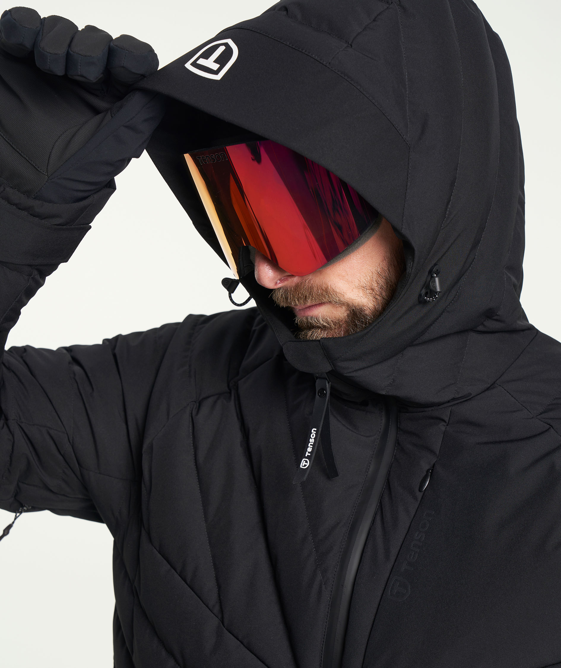Tenson Prime Down jacket, Black, large image number 7