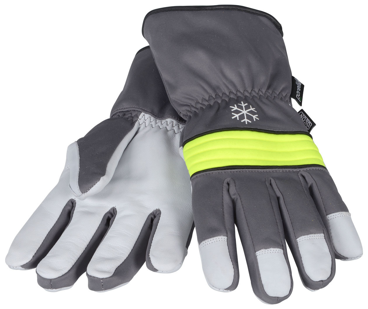 OX-ON Winter Supreme 3601 vinter arbetshandskar, Gr&aring;/Vit, large image number 1