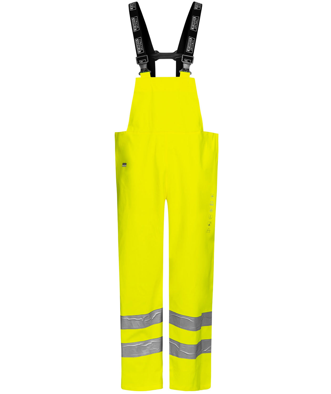 Lyngs&oslash;e Multinorm Regenlatzhose, Hi-Vis Gelb