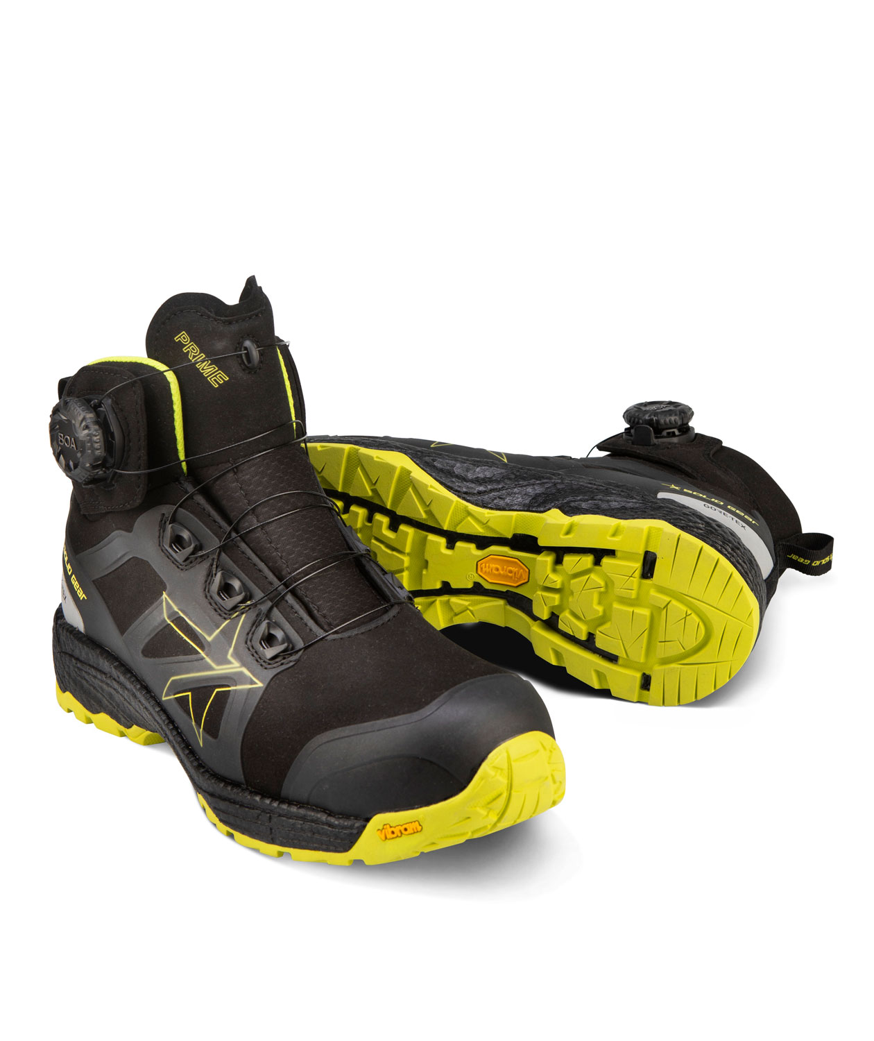 Solid Gear Prime GTX Mid safety boots S3, Black/Yellow, large image number 4
