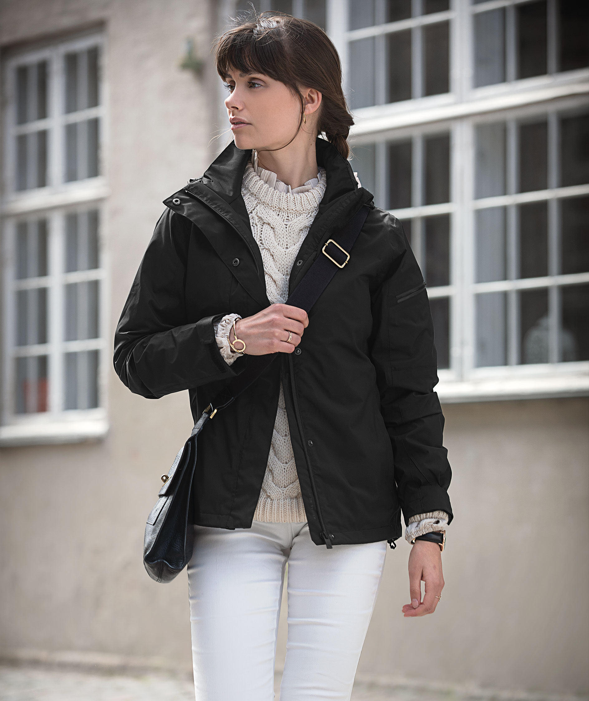 Nimbus Whitestone jacka dam, Svart