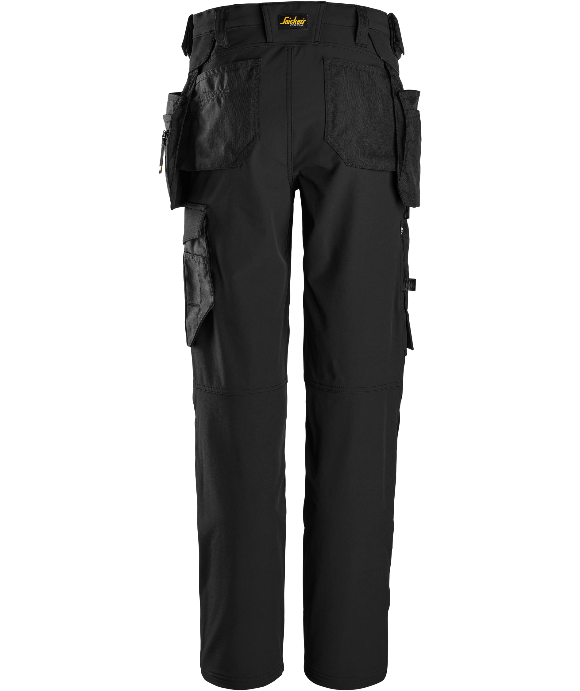 Snickers AllroundWork women's craftsman trousers 6771 full stretch, Black/Black, large image number 1