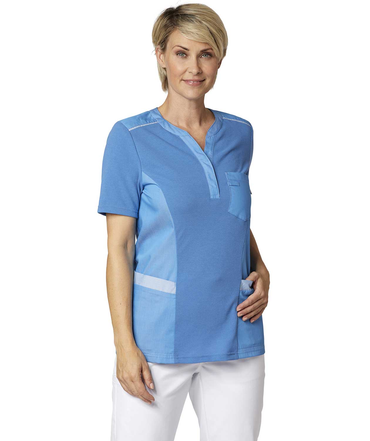 Kentaur dame pique busseronne, Bl&aring; Melange, large image number 1