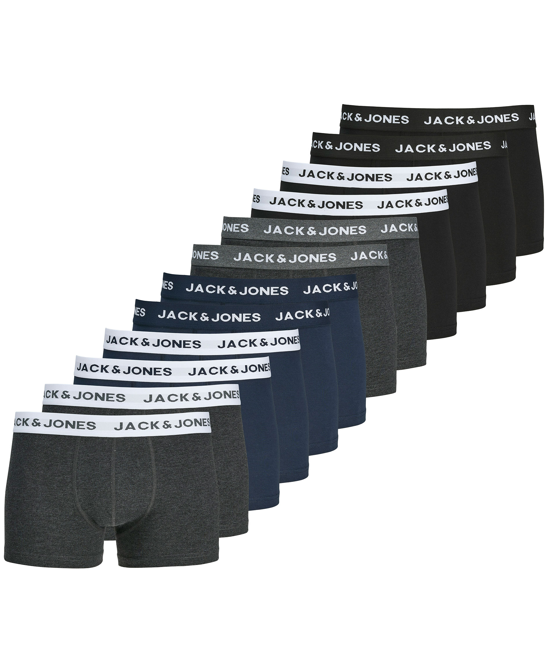 Jack & Jones JACSOLID 12er-Pack Boxershorts