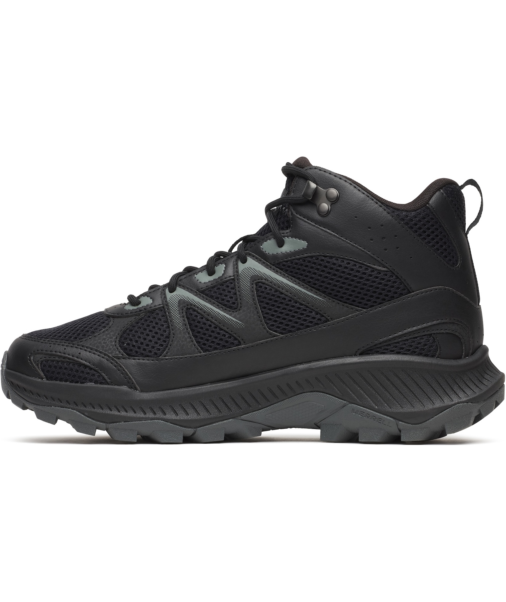 Merrell Tempo EXP mid WP turst&oslash;vler, Black/Alloy, large image number 3