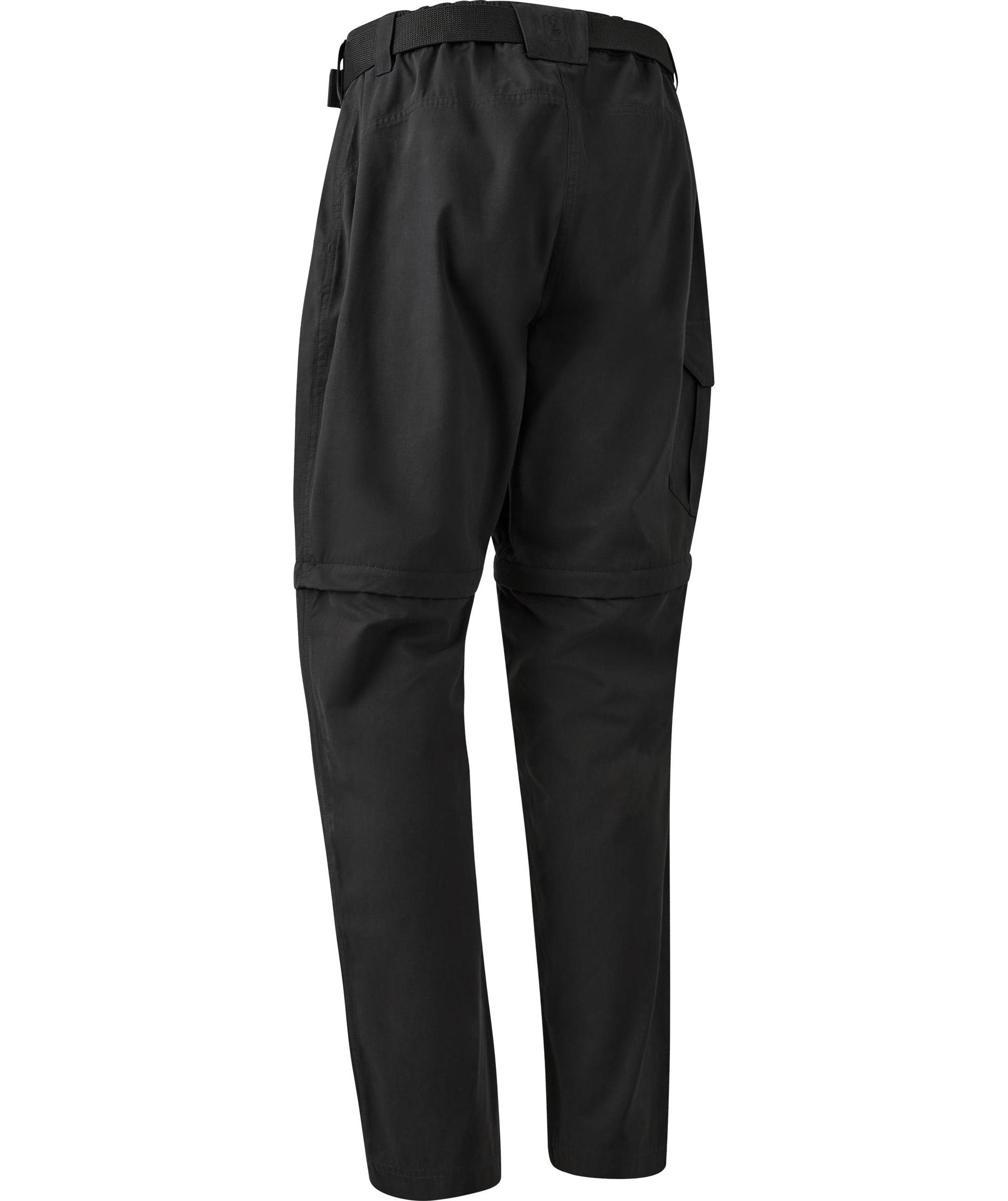 Deerhunter Slogen women's zip-off trousers, Black Ink, large image number 2