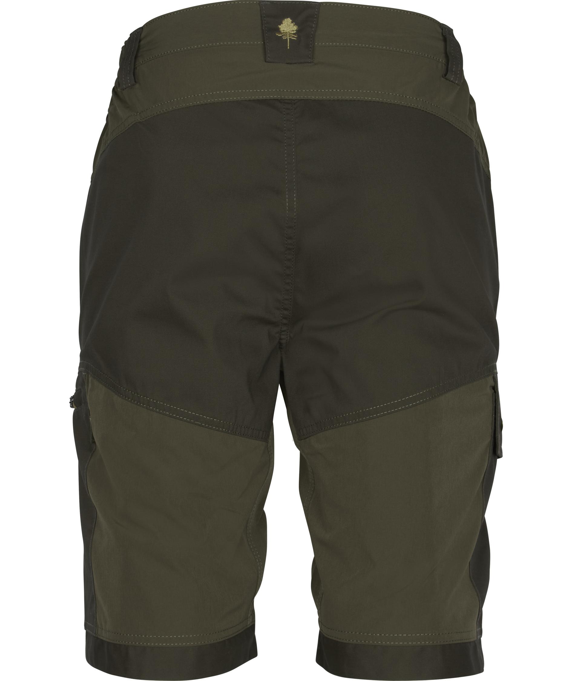 Pinewood Finnveden Trail Hybrid shorts, Dark Olive/Earth Brown, large image number 2